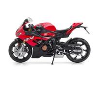 Modelo de Juguete Regalo De Colección En Miniatura 1/12 para BMW S1000RR RMZ para Ciudad Moto Juguete Carreras Metal Fundido A Presión para Superdeportivo para Deportes(Rosso)