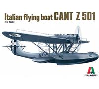 Modelo De Kit De Plástico CANT Z 501 De Barco Volador Italiano 1:72 ITALERI