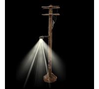 Modelo De Lámpara De Poste Para Exteriores | Iluminación De Estilo Industrial Para Exhibición - Lámpara Miniatura De Alumbrado Público Para Calles | Para Uso En Interiores: Hogar, Mesa, Estante, Ofici