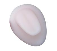 Modelo de lengua humana de simulación: maniquí de silicona flexible con piercing for acupuntura y estudios científicos.(A)