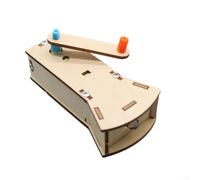 Modelo de linterna de manivela innovadora herramienta de bricolaje para explorar conceptos de generación de energía y electricidad