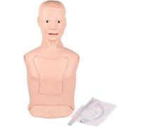 Modelo de maniquí de medio cuerpo para entrenamiento nasogástrico, cuidado traqueal, lavado de estómago y simulación de enfermería