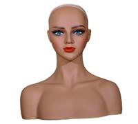 Ｚｉａｌｏｆｉ Modelo de Mannequin Modelo de sombrero Modelo de visualización de pelucas multifuncionales soporte para ropa de cabeza