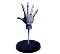 Modelo de mano de 2 piezas, modelo de mano articulada 1:1 para dibujar manos de maniquí con articulación móvil con base para dibujar, pintar, 14, 2 pulgadas (derecha + izquierda) para uso diar