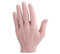 Modelo de mano tatuada para hombre, de tamaño real, piel falsa, modelo de mano de silicona tatuada, modelo de mano falsa para práctica