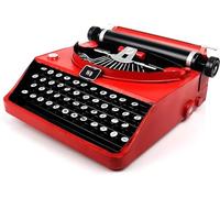Modelo De Máquina De Escribir Retro,Máquina De Escribir Manual De Metal,Máquina De Escribir Eléctrica Vintage Adornos De Decoración Del Hogar,Modelo De Accesorios Hechos A Mano Decoración Retro