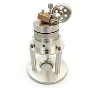 Modelo de máquina de vapor vertical de metal monocilindro