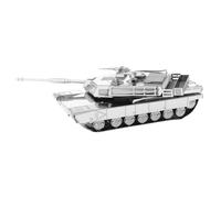 Modelo De Metal 3D Del Tanque M1 Abrams + Pinzas 12064