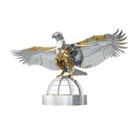 Modelo de metal 3D, diseño de pájaro steampunk de acero inoxidable, para bricolaje, coleccionable y decoración de escritorio para adultos (más de 247 piezas)