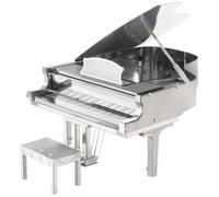 Modelo De Metal 3D Piano De Cola + Pinzas MMS080 010800