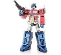 Modelo De Metal 3D Transformers Optimus Prime Color + Pinzas 24692