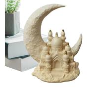 Modelo de Mezquita | Escultura iluminada Fija en 3D de Oriente Medio | Escultura de Vacaciones de Escritorio | para coleccionistas Fotografía Hogar Oficina Dormitorio Sala de Estar Estudio