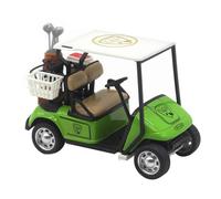 Modelo de minigolf | Modelos de carritos de golf de metal fundido | Pullback Action Carro Modelo de Montaje Vehículo Juguete Juguetes para Niños Niñas Decoración Cake para Casa de