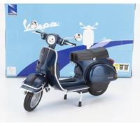 MODELO DE MOTO ESTÁTICA NEWRAY PIAGGIO VESPA P200E 1978 AZUL MODELISMO ESCALA...