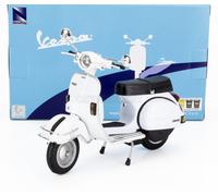 MODELO DE MOTO ESTÁTICA NEWRAY PIAGIO VESPA P200E 1978 BLANCO ESCALA 1/12