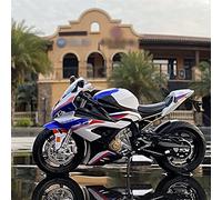 Modelo De Motocicleta 1/12, Aleación con Colección Sonido Y Luz, Coche Juguete, Regalo para Chico para BMW S1000RR Racing