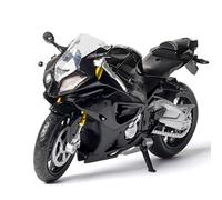 Modelo De Motocicleta 1/12, Aleación con Colección Sonido Y Luz, Coche Juguete, Regalo para Chico para BMW S1000RR Racing