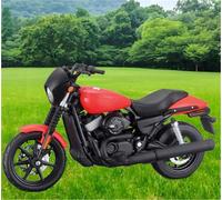 Modelo de Motocicleta 1:18 para Harley para Davidson Street 750 2015 Modelo De Fundición A Presión, Colección, Juguete De Pasatiempo, Regalo, Motocicleta Todoterreno