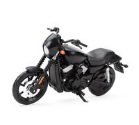 Modelo de motocicleta a escala Juguete Regalo 1:18 Para Harley Para Davidson Street 750 2015, Vehículos Fundición A Presión, Coleccionables, Pasatiempos, Juguetes Modelos Motocicletas(Grey)