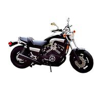 Modelo de Motocicleta a Escala para Yamaha Vmax, Pantalla De Escritorio para Motocicleta, Modelo De Metal Fundido A Presión 1/12