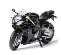 Modelo De Motocicleta Aleación 1/12 para BMW S1000RR Racing con Colección Sonido Y Luz, Coche Juguete, Regalo para Chico