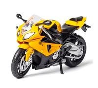 Modelo De Motocicleta Aleación 1/12 para BMW S1000RR Racing con Colección Sonido Y Luz, Coche Juguete, Regalo para Chico
