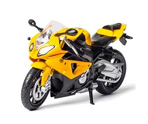 Modelo De Motocicleta Aleación 1/12 para BMW S1000RR Racing con Colección Sonido Y Luz, Coche Juguete, Regalo para Chico