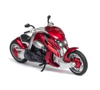 Modelo de Motocicleta Colección De Maquetas Motocicletas 1:12 para Yamaha Tyrannosaurus Rex V-Rex con Caja Adornos, Regalos, Aleación, Carreras, Modelos, Simulación Urbana(Rosso)
