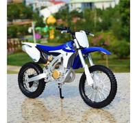Modelo de Motocicleta Colección En Miniatura 1:12 La para Yamaha YZ450F, Modelo Motocicleta Carreras Aleación, Simulación Metal Fundido A Presión, Juguete Regalo para Cross-Country