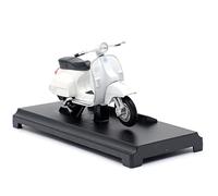 Modelo De Motocicleta Fundido A Presión Aleación para Vespa PX 125 2016, Ruedas Giratorias Flexibles, Juguete para Regalos Chico, Colección Juguetes 1:18