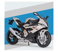 Modelo De Motocicleta Fundido Presión para BM&W S1000RR 2021 Modelo De Simulación De Aleación Motocicleta 1:12(Grey)
