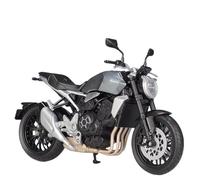 Modelo de Motocicleta Juguete De Colección En Miniatura 1:12 para Honda CB1000R Modelo Motocicleta Carreras Aleación, Simulación Metal Fundido A Presión(Grey)