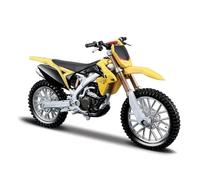 Modelo de Motocicleta Maquetas De Motocicletas De Juguete Colección De Coches De Juguete para Suzuki RM-Z450 A Escala 1/18 Colección De Vehículos Fundidos A Presión