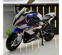 Modelo de Motocicleta Modelo De Motocicleta Colección Juguete Aleación Fundición A Presión Estática para BMW S1000 A Escala 1:9