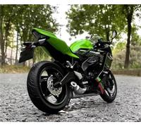 Modelo de Motocicleta Modelo De Motocicleta Cross-Country 1:12 para Kawasaki para Ninja ZX-25R, Aleación Carreras, Fundición A Presión Juguetes, Regalo Cumpleaños(Vert)