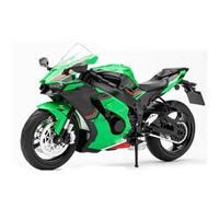 Modelo de Motocicleta Moto De Juguete De Metal Fundido A Presión, Modelo De Carreras, Sonido E Iluminación, Regalo De Colección, Escala 1/12, para Kawasaki para Ninja ZX-10R(Vert)