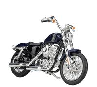 Modelo de motocicleta Para Harley Davidson 2015 Sportster Iron 883, 2001 Fxdwg Dyna WIDE GLIDE 1: 18 Regalo De Colección De Mini Vehículos Modelo De Motocicleta Proporcional(XL 1200V Seventy-Two)