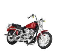 Modelo de motocicleta Para Harley-Davidson Sportster Iron 883 2015, FXDWG Dyna Wide Glide 2001, Fundida A Presión Escultura De Motocicleta A Escala 1:18, Regalo Para Coleccionistas(1997 FXDL)