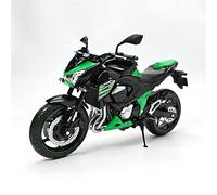 Modelo de Motocicleta para Kawasaki Ninja ZX-6R 1/12 Carreras Motocross Moto Modelo Simulación Metal Calle Locomotora Die-Cast Vehículo Réplica Colección Juguete Regalo(Green)