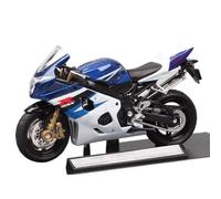 Modelo de motocicleta Para Suzuki GSX-R750, 1:18 Escala Simulación Racing Street Bike Motocicleta Modelo Fundido A Presión Regalo Clásico Mini Coche Modelo Adorno Operable