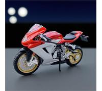 Modelo de Motocicleta Simulación A Escala 1/18 De La para MV Agusta F3 Serie Oro 2012, Motocicleta Todoterreno, Modelo Aleación, Vehículo Juguete Regalo