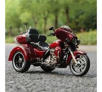 Modelo de motocicleta Simulación De Motocicletas A Escala 1/12, Regalo, Triciclos, Vehículos De Fundición A Presión, Colección, Exhibición, Para Harley, Para Davidson, CVO, Para Tri Glide 2021(Rosso)