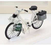 MODELO DE MOTOR DE ÉPOCA ESTÁTICA DIECAST SOLEX 3800 1969 BLANCO ESCALA 1/18