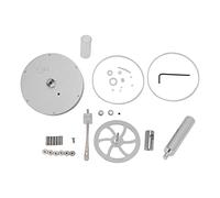 Modelo de Motor Stirling de Baja Temperatura Modelo de Motor Experimental físico de Aluminio Juguete Educativo para niños Modelo de Motor de Motor Stirling Kit de Modelo de Motor