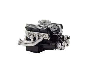 Modelo de Motor V8 - Kits de Modelo de Motor de Bloque pequeño V8, Creativo de Resina para Escritorio, exhibición Tridimensional en Miniatura para Oficina, Taller, hogar, Aula, coleccionista y