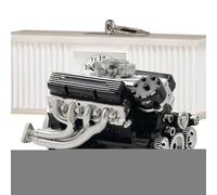 Modelo de motor V8 | Pieza de exhibición de motores V8, juguetes originales educativos ideas de regalos para hijos, adolescentes, hombres, familiares, amigos, adolescentes, niñas e hijas