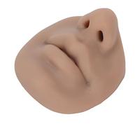 Modelo de Nariz de Silicona Suave Modelo de Silicona Flexible Piercing Modelo de Silicona Realista Pantalla para la Nariz de Silicona para la Nariz Práctica de Labios de Labio