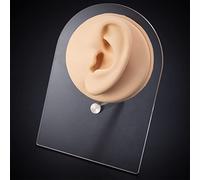 Modelo de Ombligo de Lengua de Ojo de Boca de oído Humano de Silicona Suave(Left Ear)