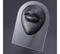 Modelo de Ombligo de Lengua de Ojo de Boca de oído Humano de Silicona Suave(Mouth-01)