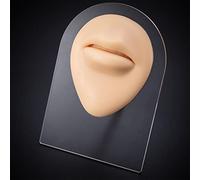 Modelo de Ombligo de Lengua de Ojo de Boca de oído Humano de Silicona Suave(Mouth)